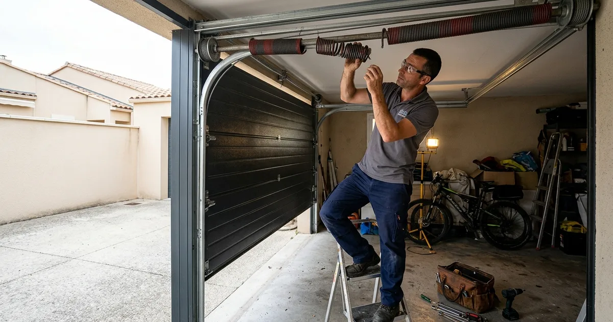 Entretien porte de garage sectionnelle Perpignan 2026 Entretien porte de garage sectionnelle Perpignan 2026